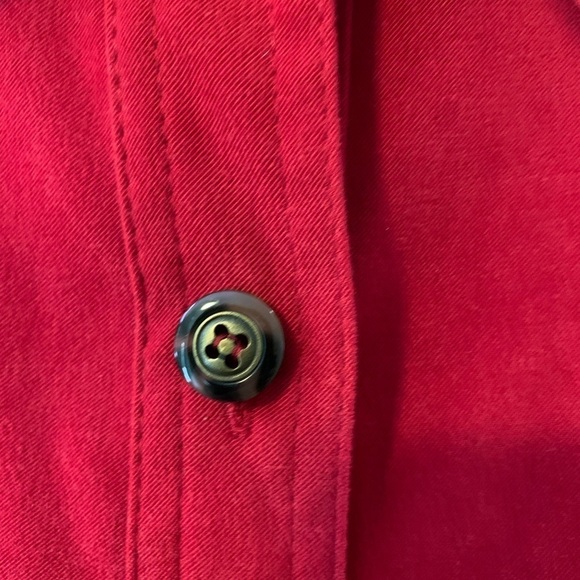 Talbots Ultra suede red light jacket, size M - Picture 6 of 7